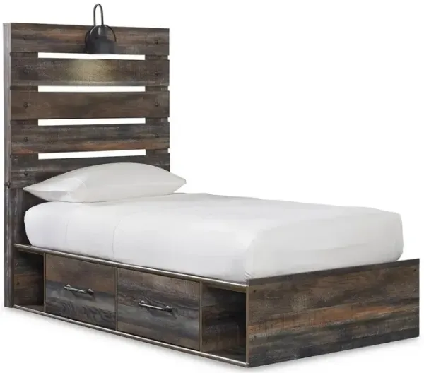 Drystan Panel Bed with Storage