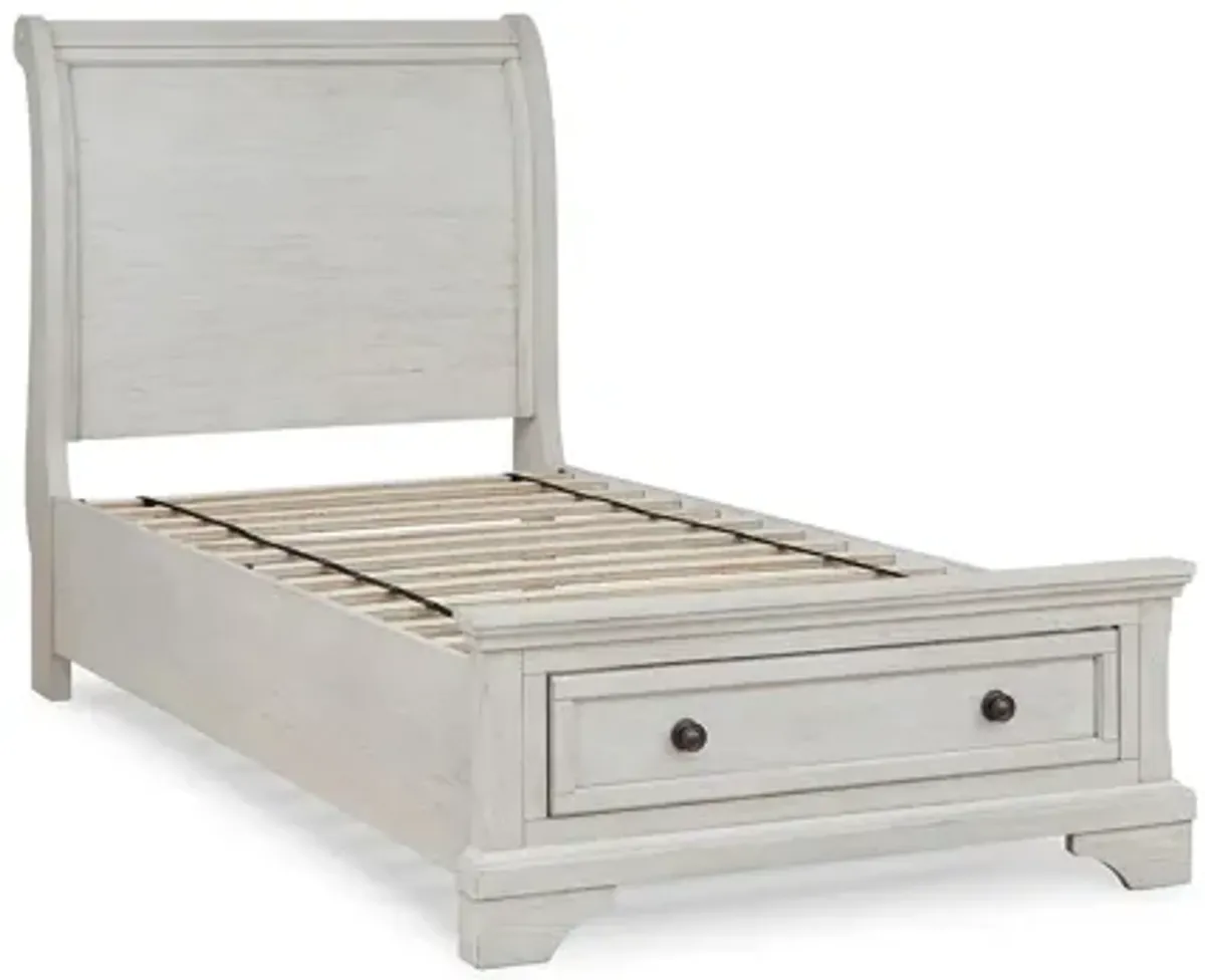 Robbinsdale Twin Sleigh Storage Bed