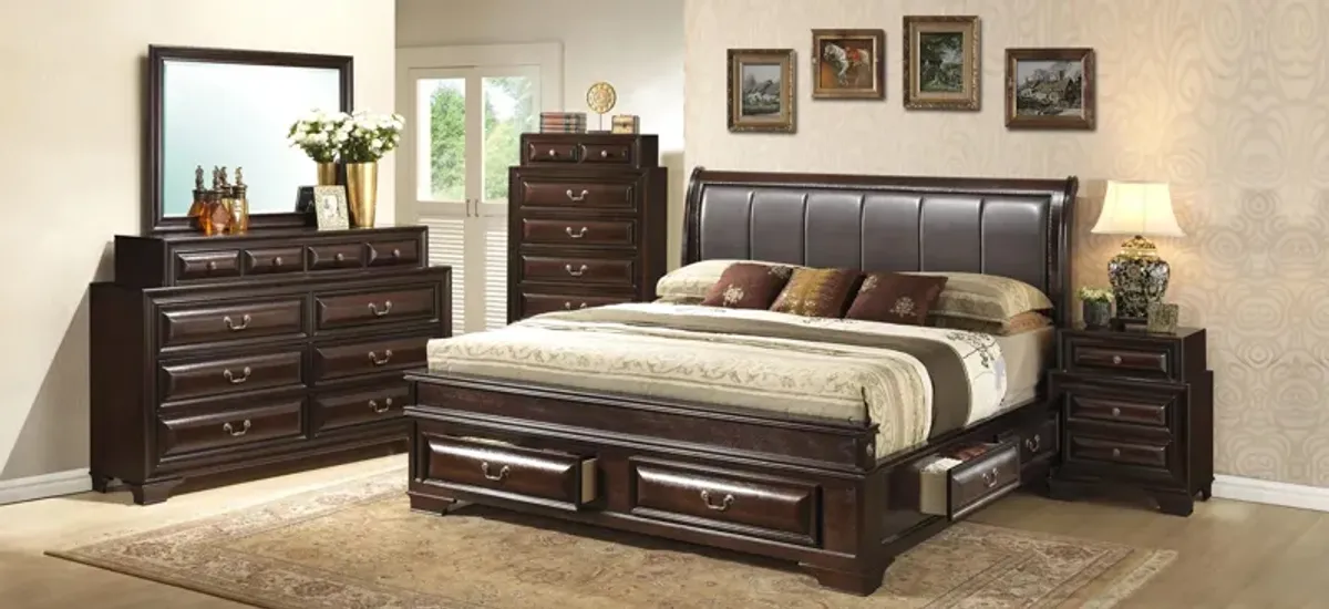 Sarasota Upholstered Storage Bed