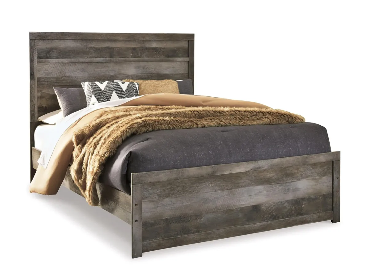 Wynnlow Queen Panel Bed in Gray by Ashley Furniture