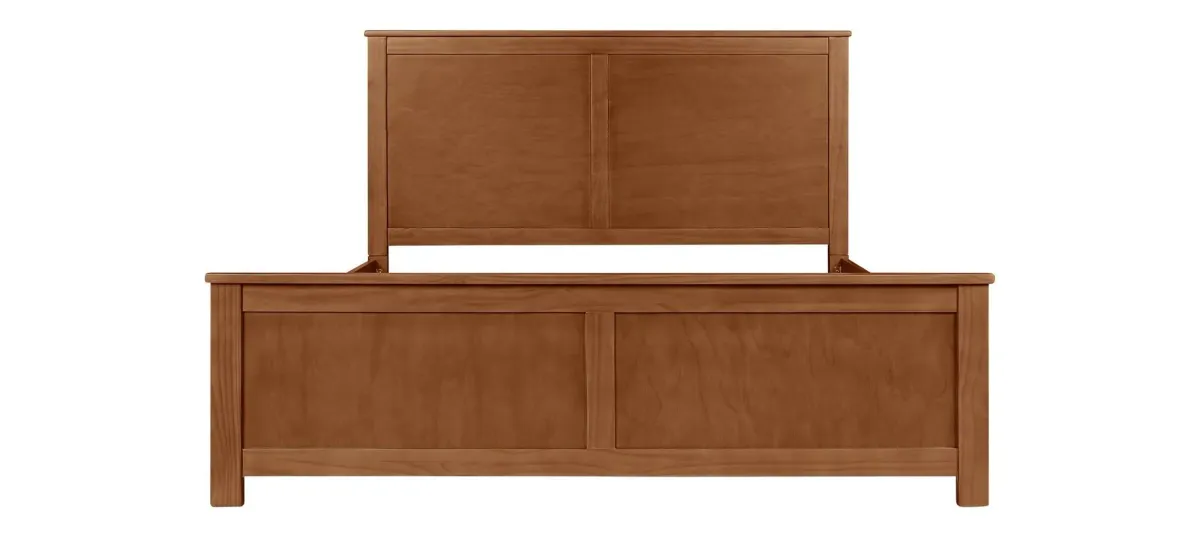 Winston Platform Bed in Walnut by CAMDEN ISLE