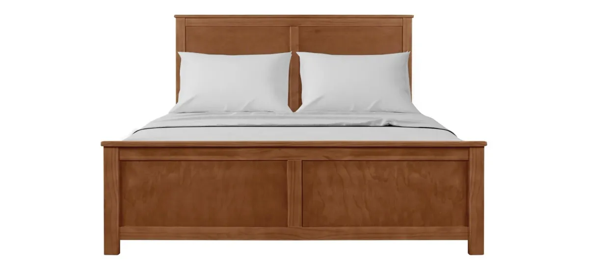 Winston Platform Bed in Walnut by CAMDEN ISLE