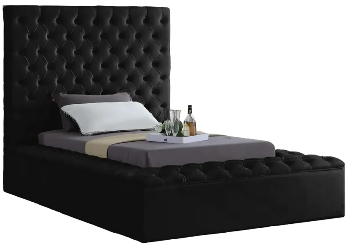 Bliss Bed in Black by Meridian Furniture