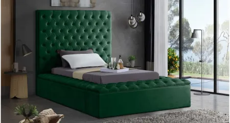 Bliss Bed in Green by Meridian Furniture