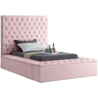 Bliss Bed in Pink by Meridian Furniture
