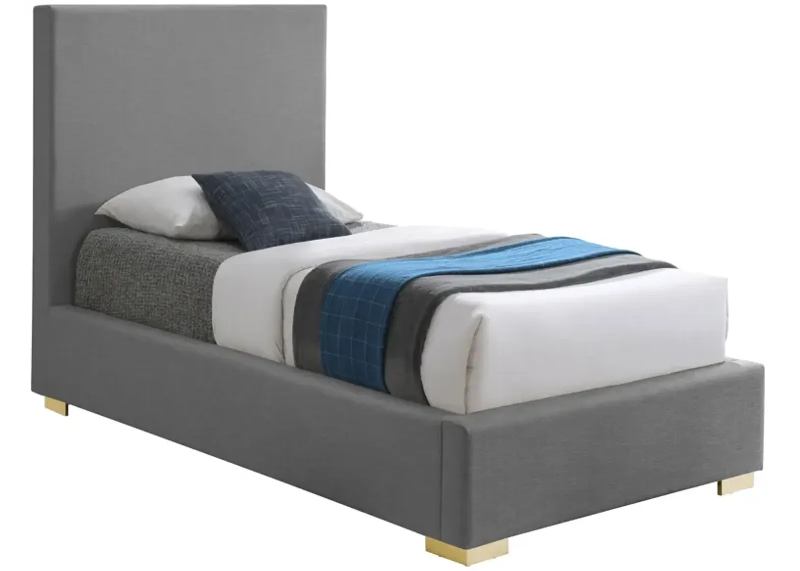 Crosby Bed in Gray by Meridian Furniture