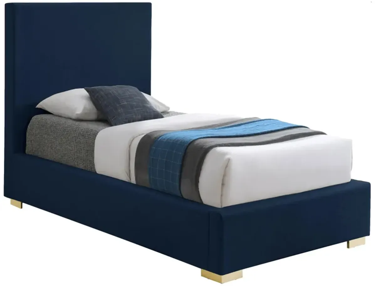 Crosby Bed in Navy by Meridian Furniture