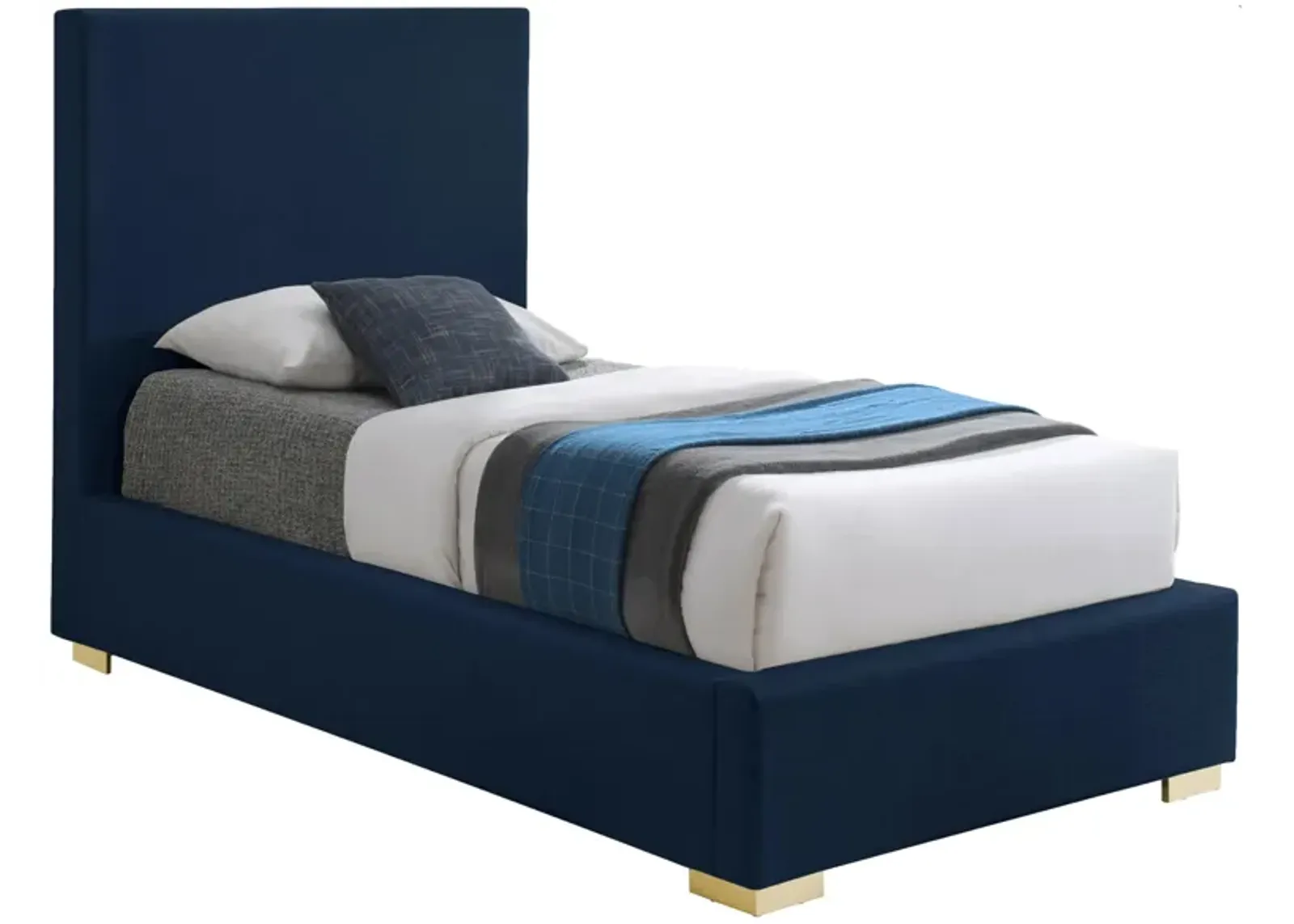 Crosby Bed in Navy by Meridian Furniture