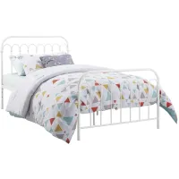 Bright Pop Twin Bed in Off White by DOREL HOME FURNISHINGS