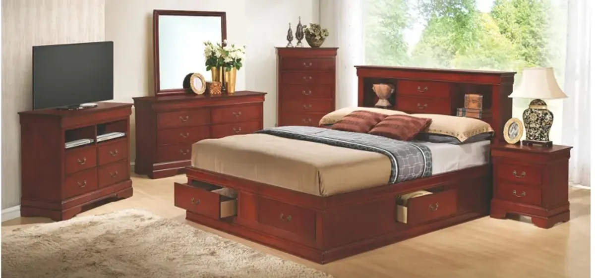 Rossie Captains Storage Bed