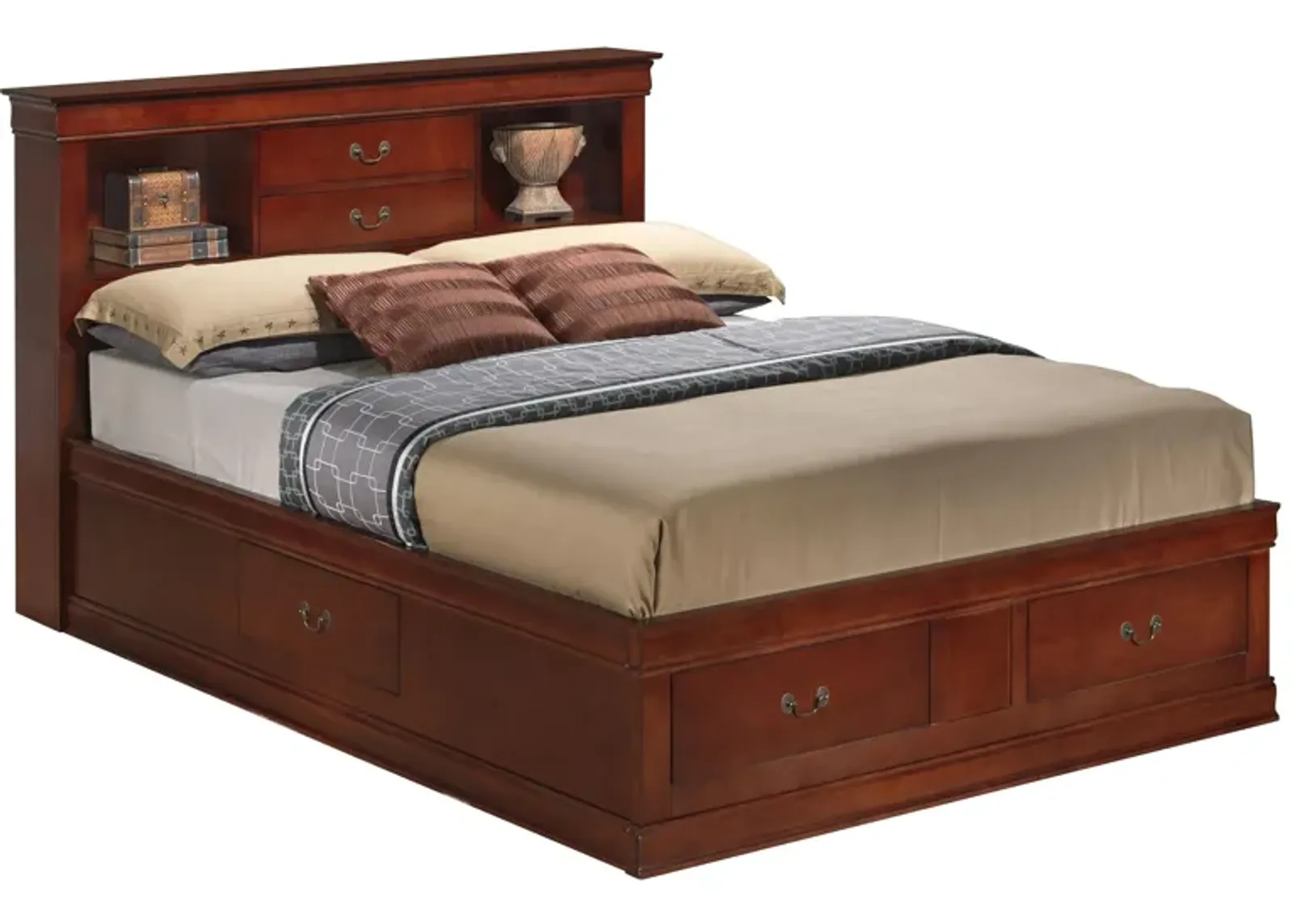 Rossie Captains Storage Bed