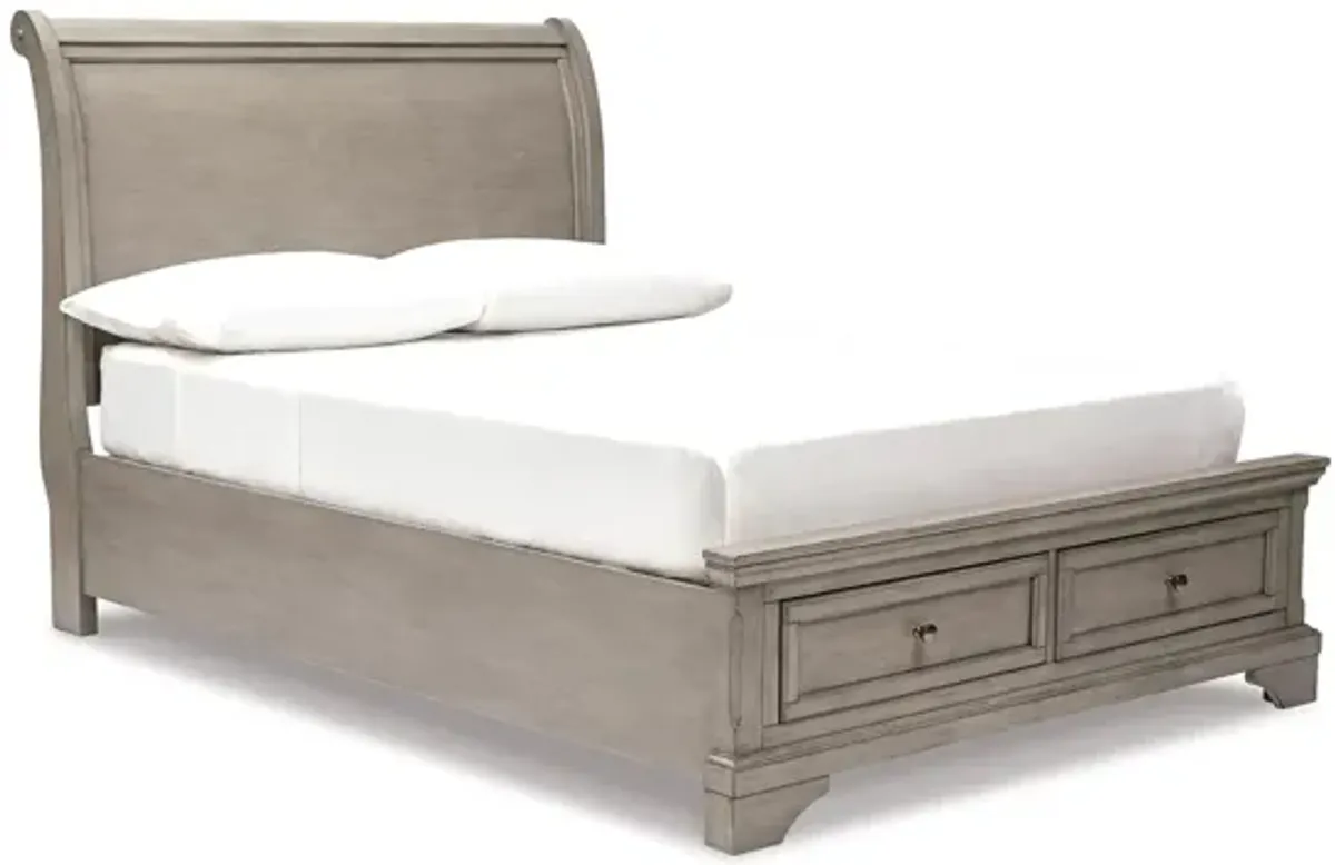 Lettner Sleigh Storage Bed