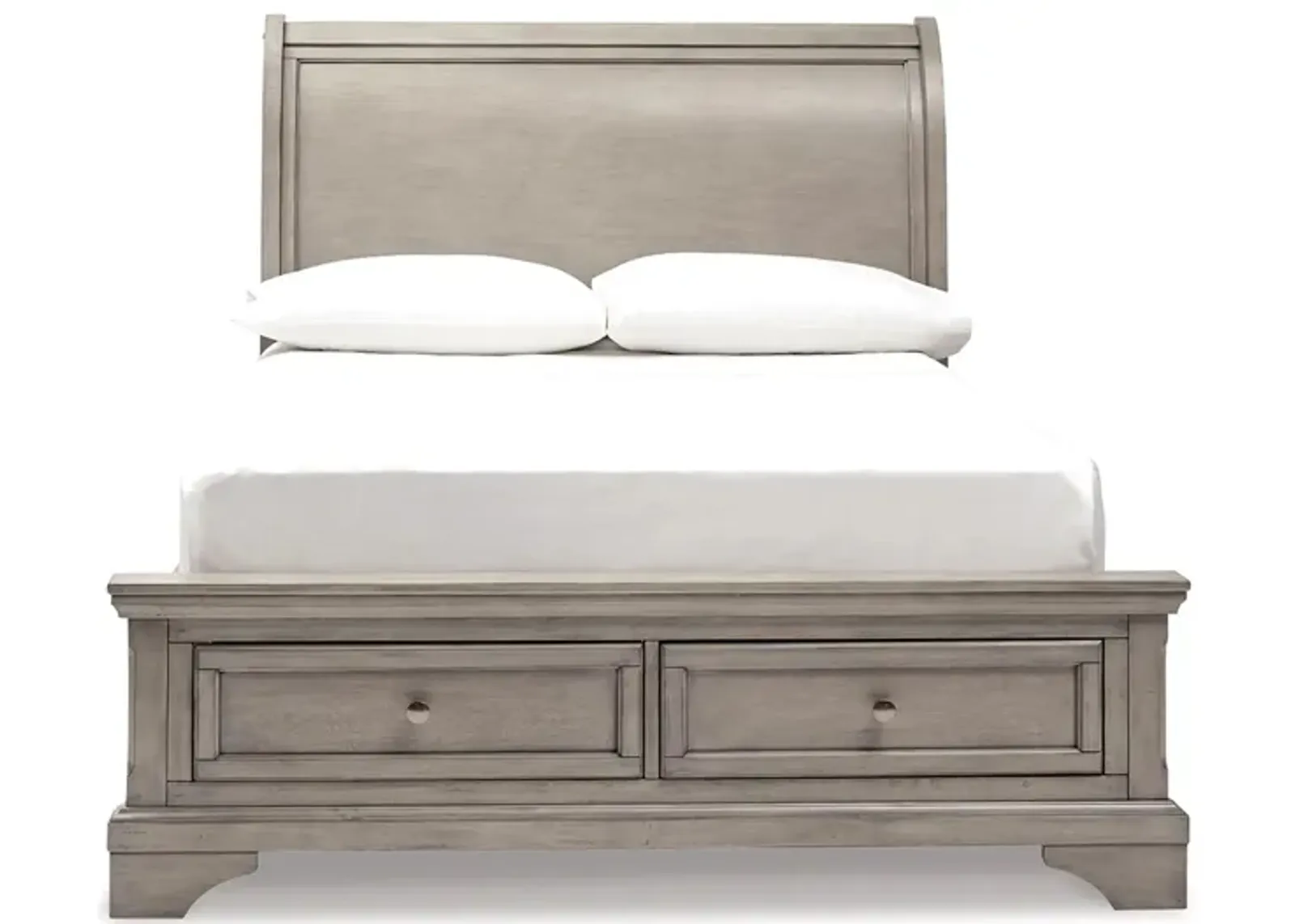 Lettner Sleigh Storage Bed