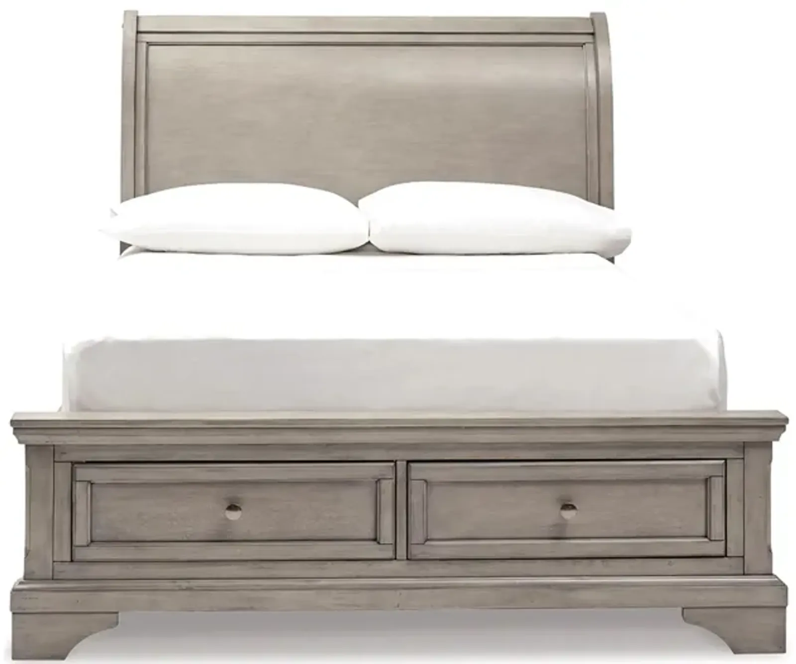 Lettner Sleigh Storage Bed