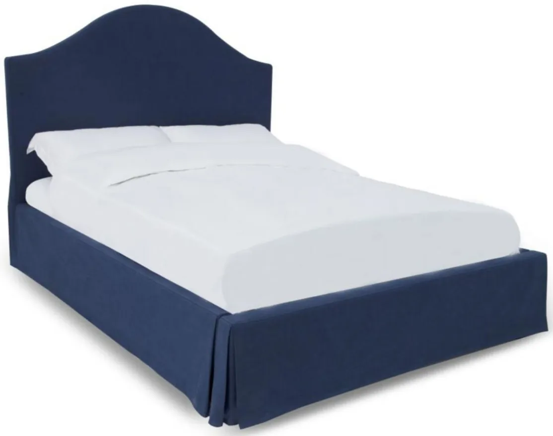 Sur Full Panel Bed in Blue by Bellanest