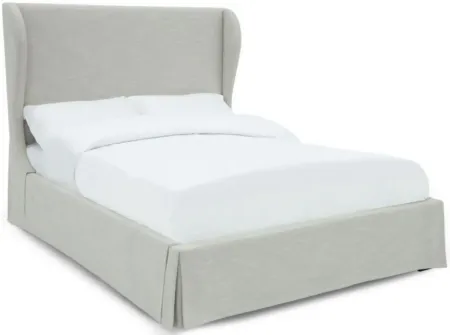 Hera Full Panel Bed in Gray by Bellanest