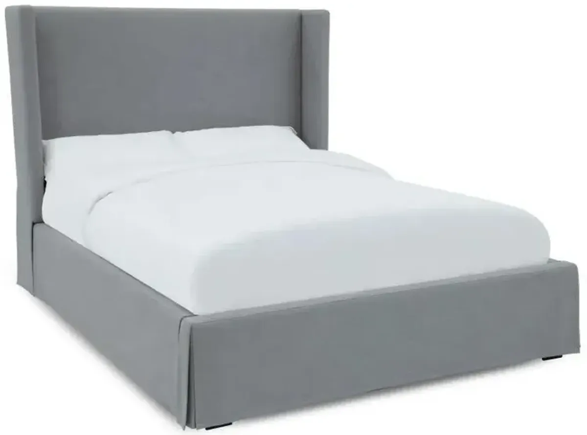 Cresta Full Panel Bed in Gray by Bellanest