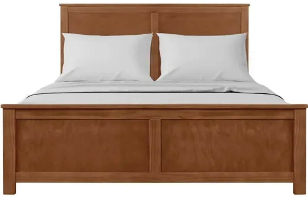 Winston Platform Bed in Walnut by CAMDEN ISLE