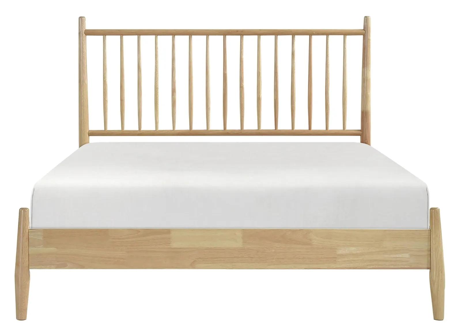 Zuri Full Platform Bed in Natural by Homelegance