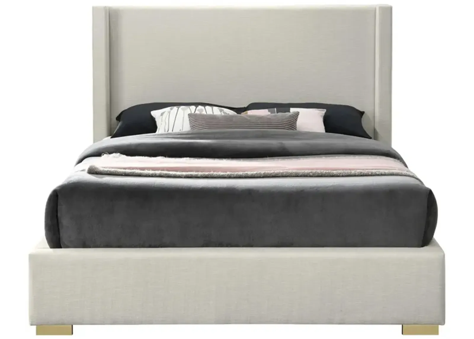 Royce Full Bed in Gray by Meridian Furniture