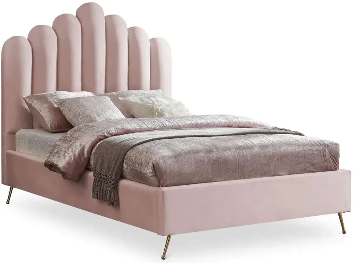 Lily Bed in Pink by Meridian Furniture