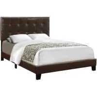 Monarch Specialties Full Bed in Brown by Monarch Specialties