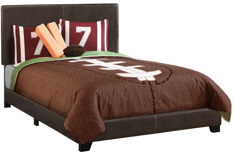 Monarch Specialties Full Bed in Brown by Monarch Specialties