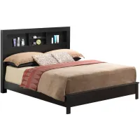 Burlington Bookcase Bed in Black by Glory Furniture
