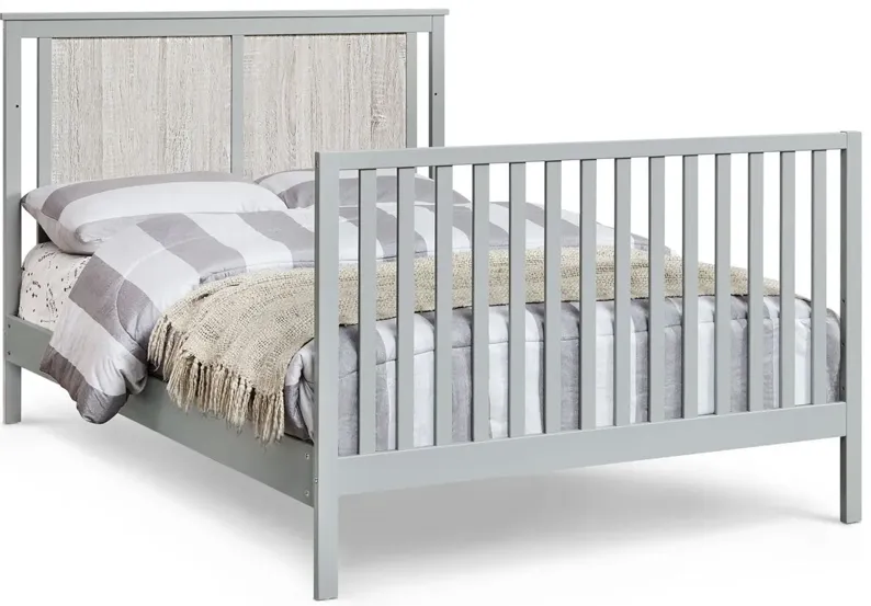 Connelly Full Bed in Gray/Rockport Gray by Heritage Baby