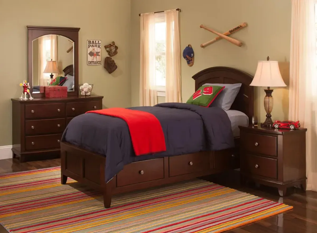 Kylie Youth 4-pc. Platform Bedroom Set w/ 1-sd. Storage Bed