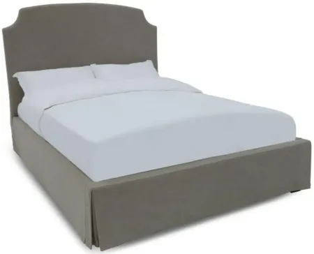 Laurel QN Panel Bed in Brown by Bellanest
