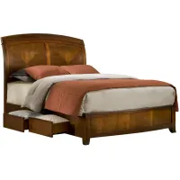 Sullivan Storage Bed in Cinnamon by Bellanest