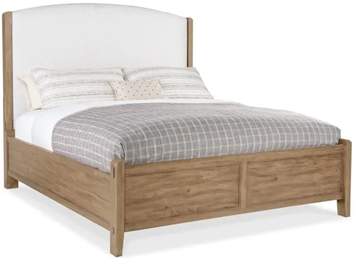 Vineyard Row Upholstered Bed