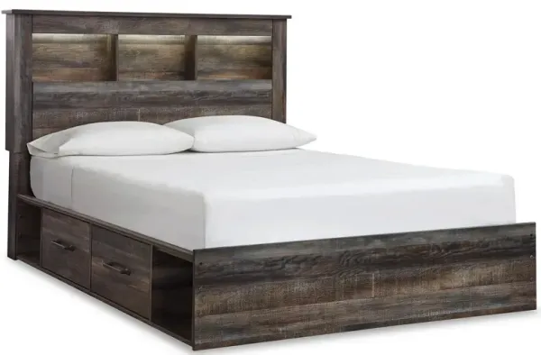 Drystan Bookcase Bed with Storage