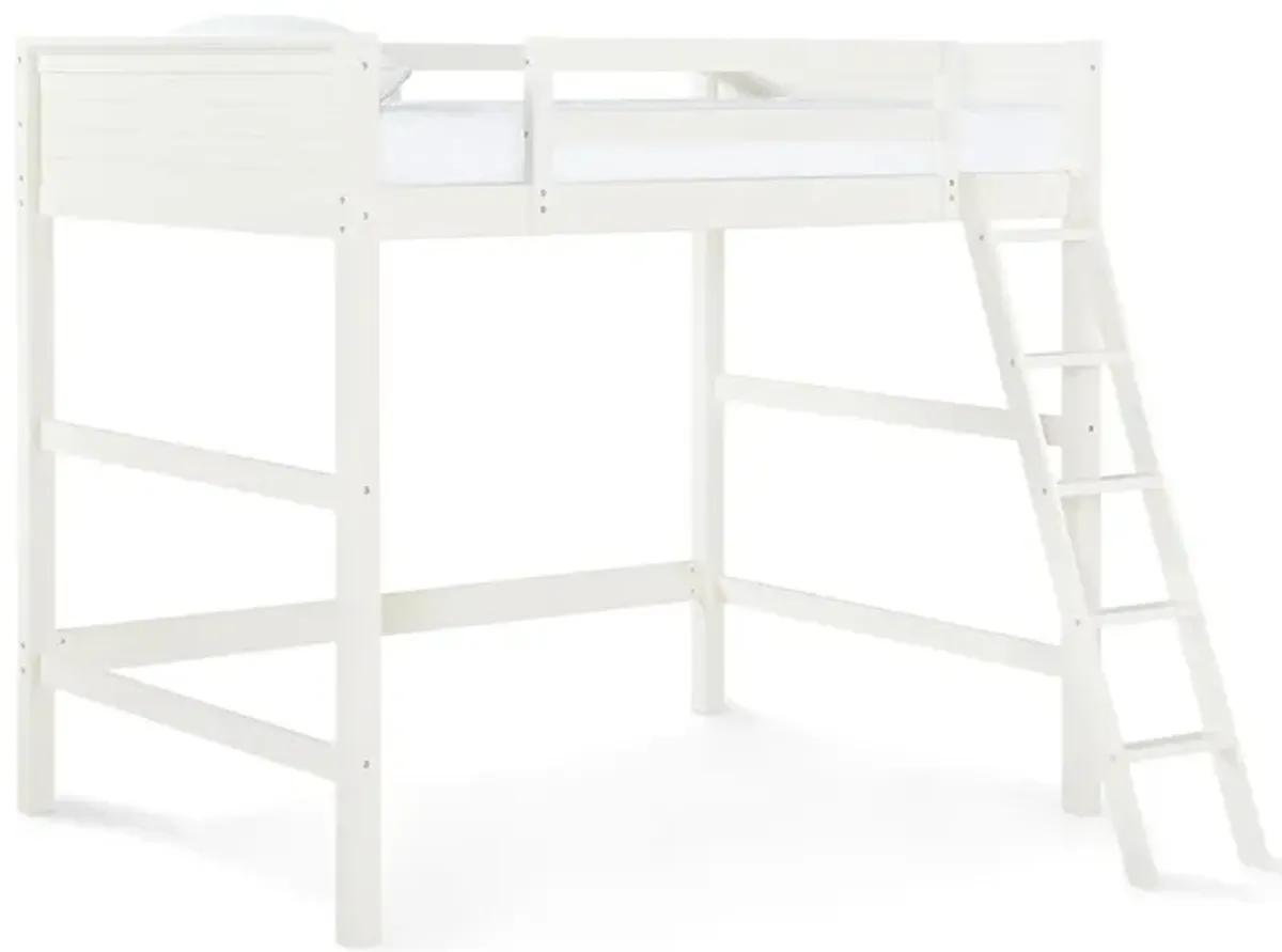 Atwater Living Carlson Wooden Full Loft Bed for Kids