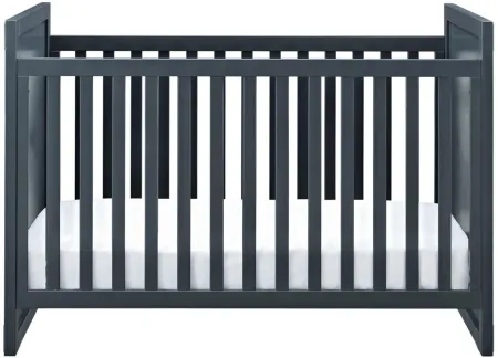 Baby Relax Frances 2-in-1 Convertible Crib in Graphite Blue by DOREL HOME FURNISHINGS