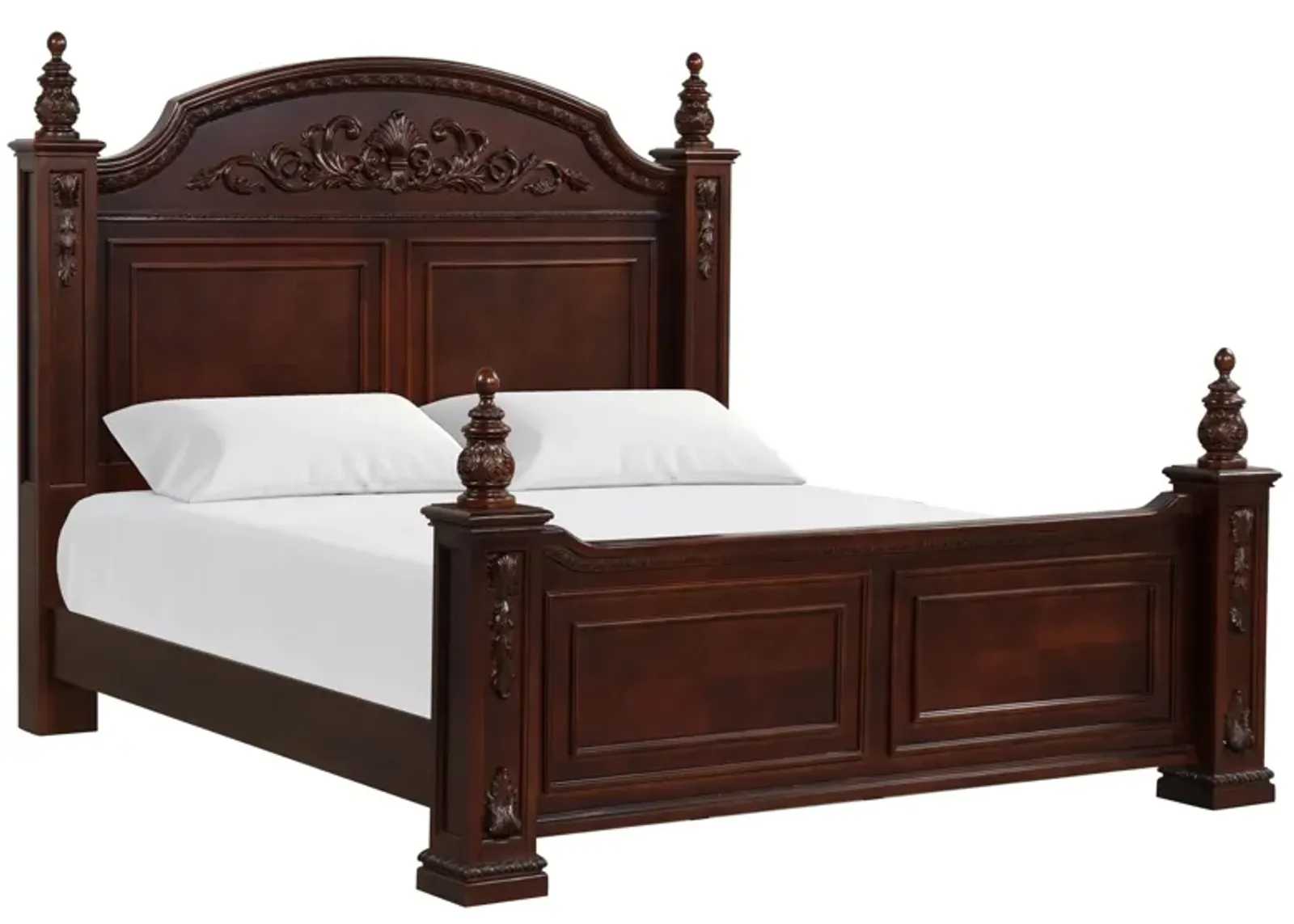 Lyndon Bed in Cherry by Glory Furniture