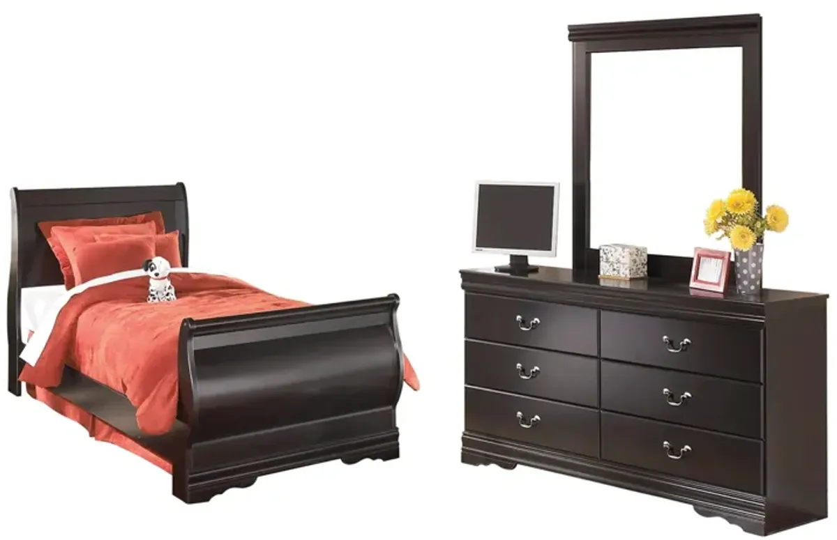 Huey Vineyard 3-pc Bedroom Set in Black by Ashley Furniture