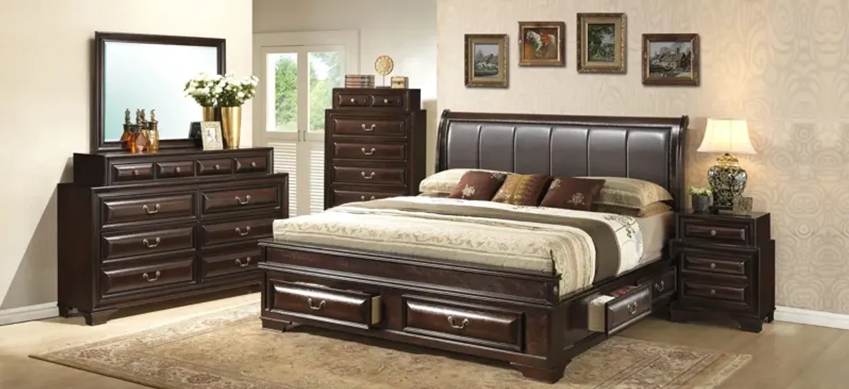 Sarasota Upholstered Storage Bed