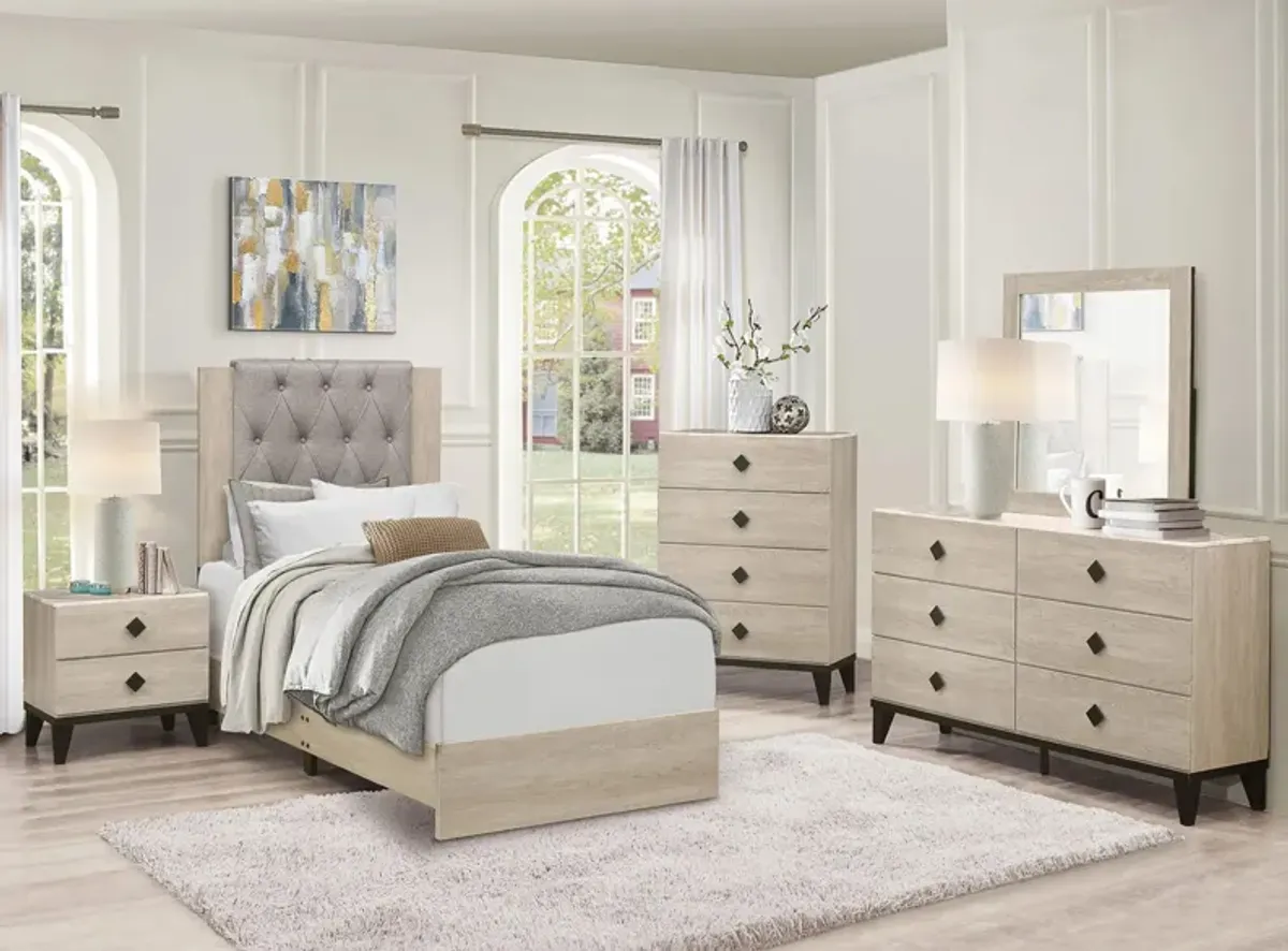 Karren 4-pc. Upholstered Panel Bedroom Set