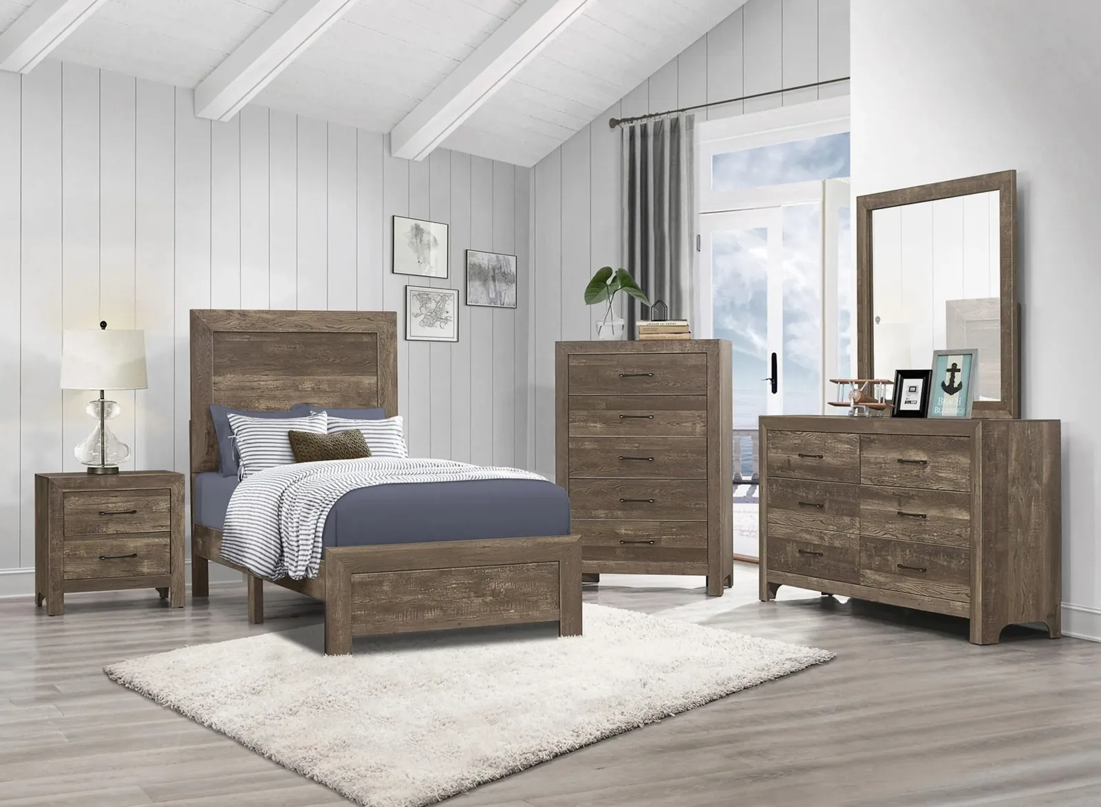 Bijou 4-pc. Panel Bedroom Set