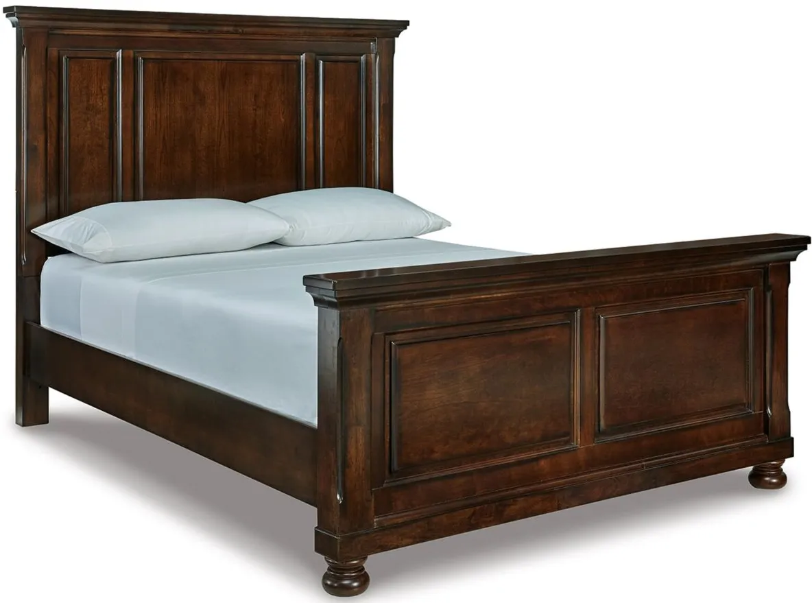 Porter Panel Bed in Rustic Brown by Ashley Furniture
