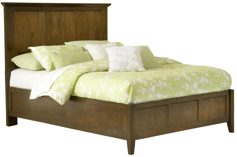 Tompkins Panel Bed in Truffle by Bellanest