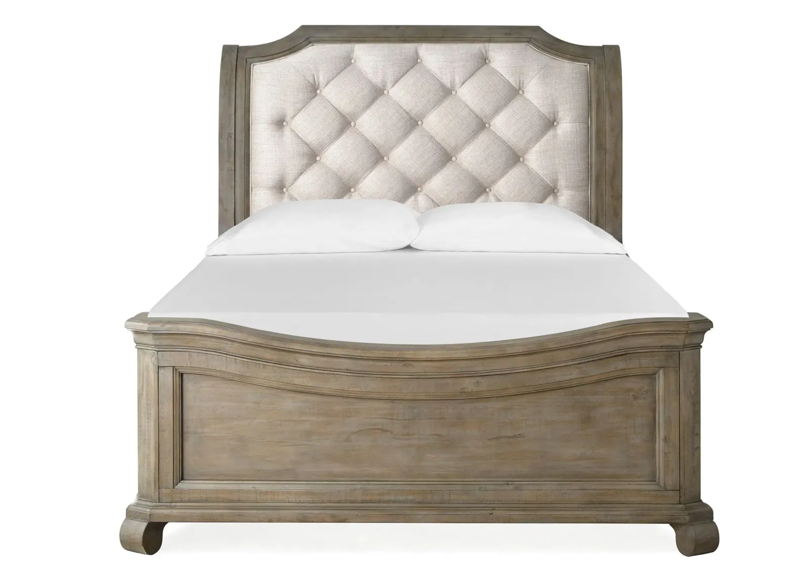 Tinley Park Sleigh Bed in Dove tail grey by Magnussen Home