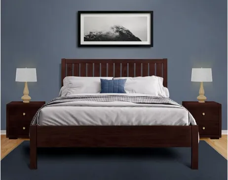 Graham Platform Bed in Espresso by CAMDEN ISLE