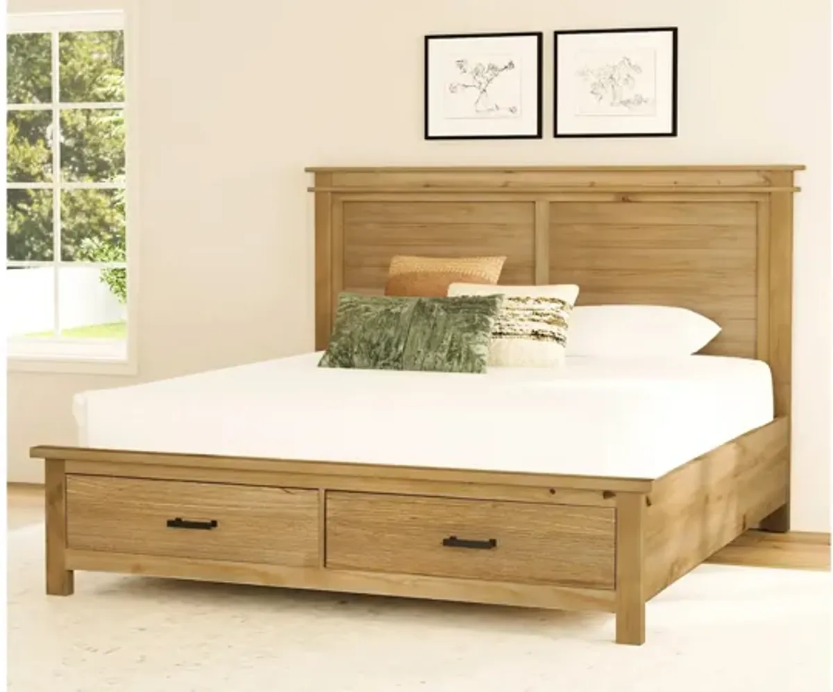 Hempstead Platform Storage Bed