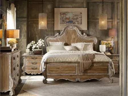 Chatelet Panel Bed in Brown by Hooker Furniture
