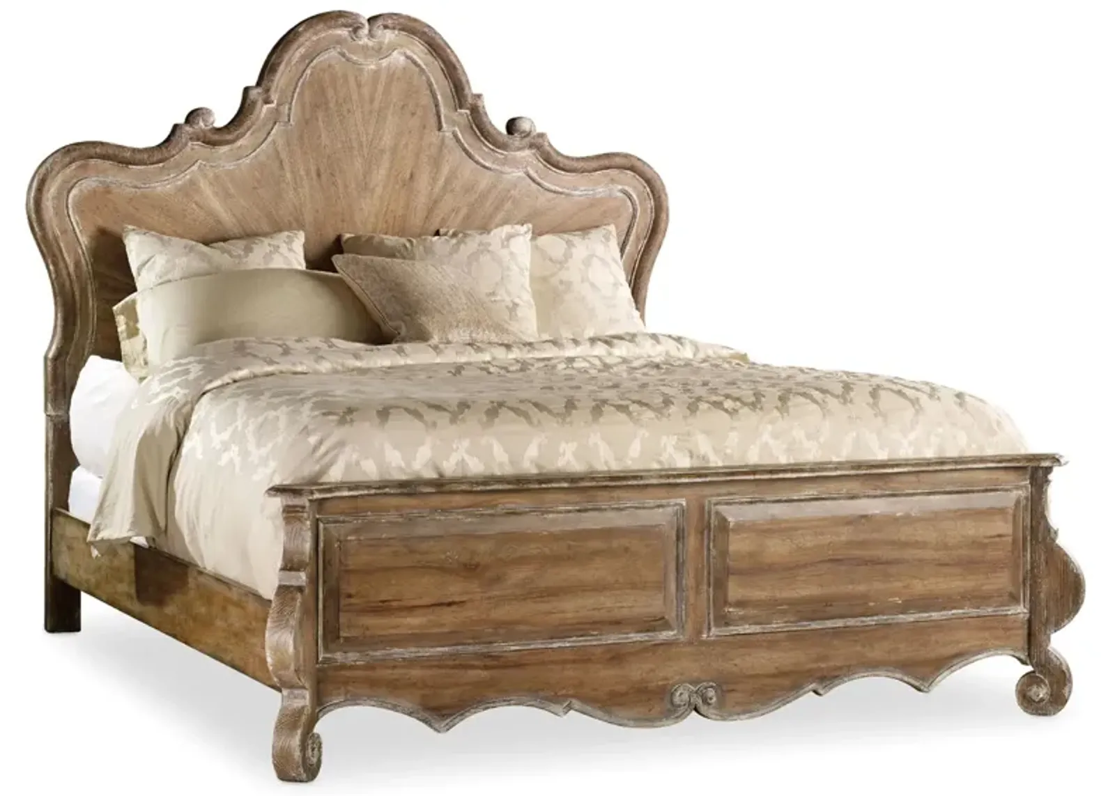 Chatelet Panel Bed in Brown by Hooker Furniture