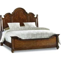 Leesburg Poster Bed in Brown by Hooker Furniture