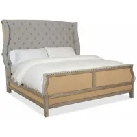 Boheme Upholstered Bed in Brown by Hooker Furniture